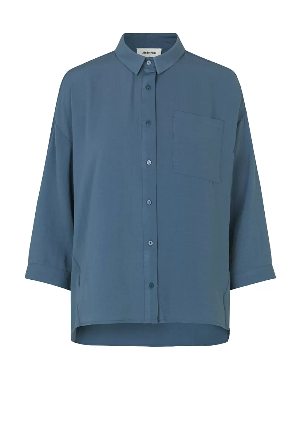 Outlet Modström Alexis Shirt Dark Sea