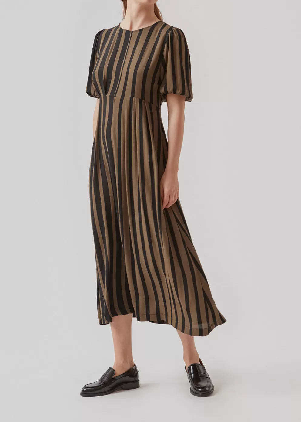 Fashion Modström Aliciamd Print Dress Bold Sienna Stripe