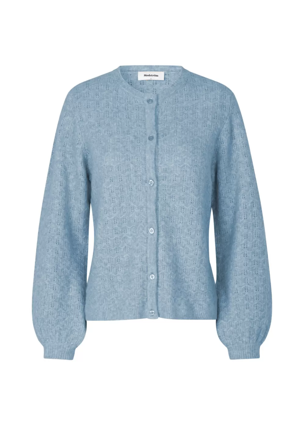 Shop Modström Alvesmd Cardigan Blue Pearl