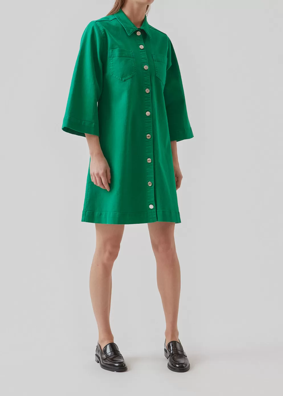 Clearance Modström Ameliamd Dress Green Meadow