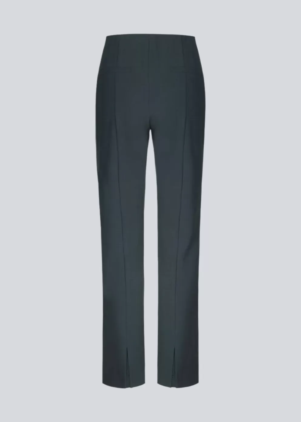 Store Modström Ankermd Slit Pants Midnight Blue