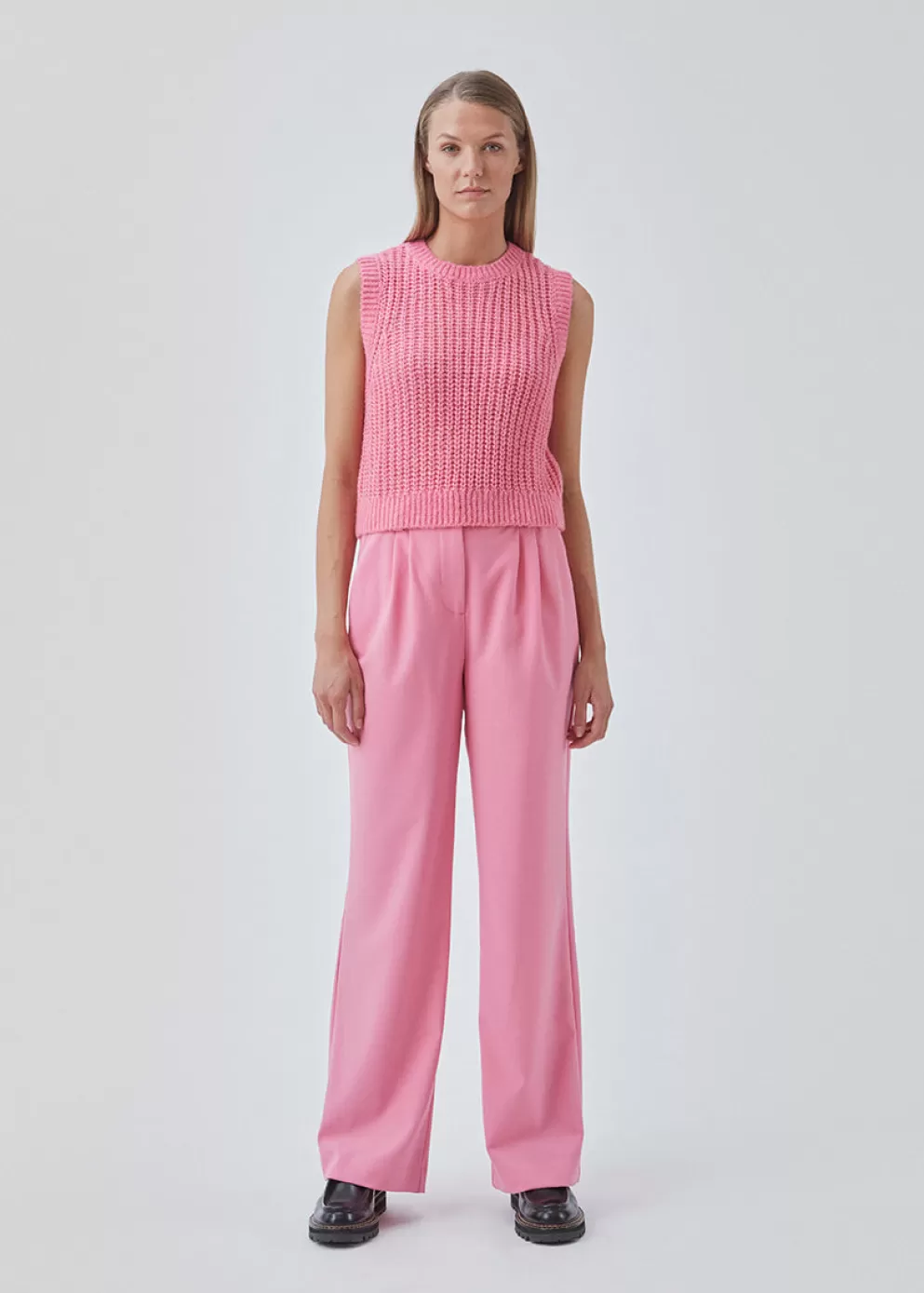 Clearance Modström Ankermd Wide Pants Cosmos Pink