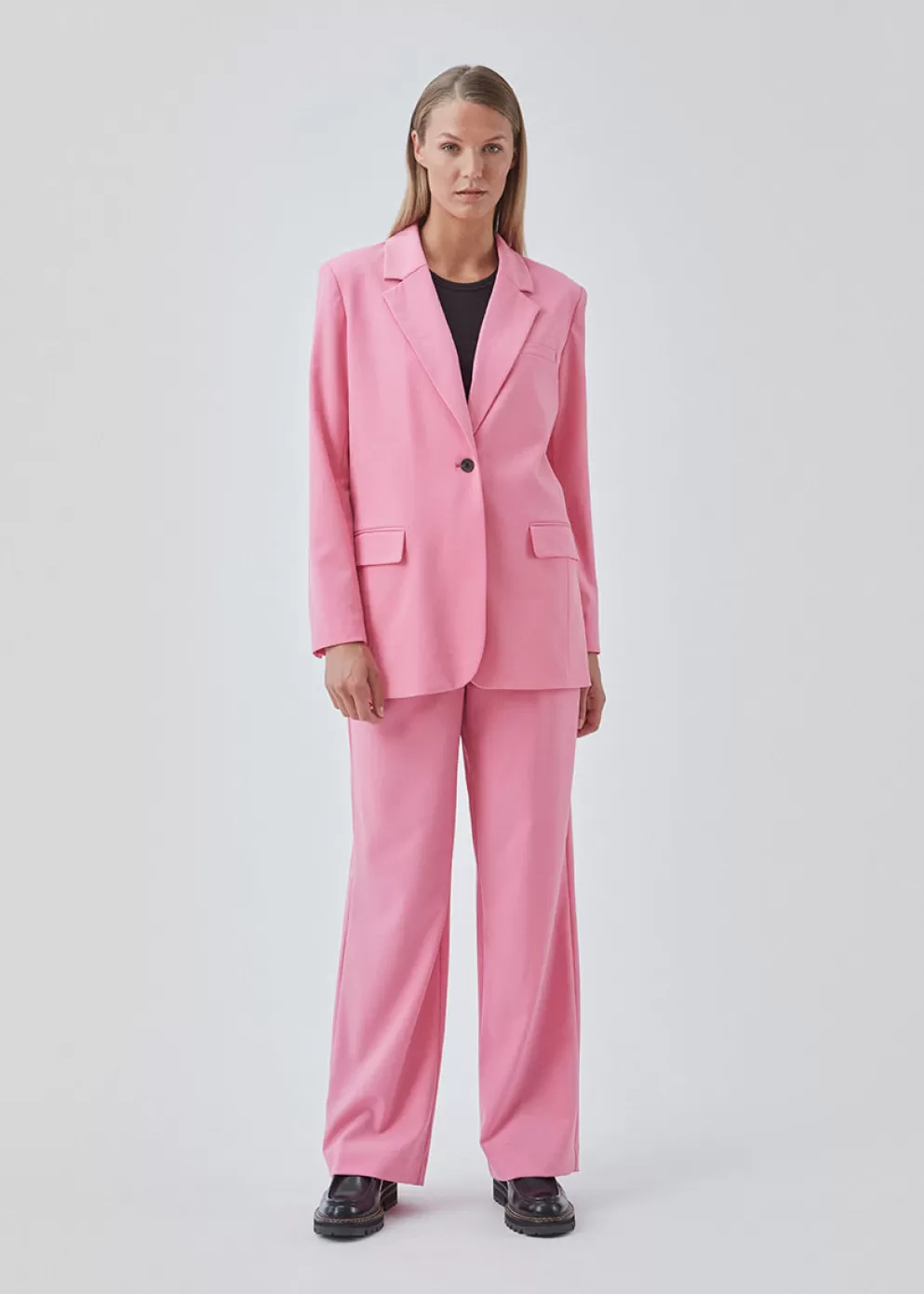 Clearance Modström Ankermd Wide Pants Cosmos Pink