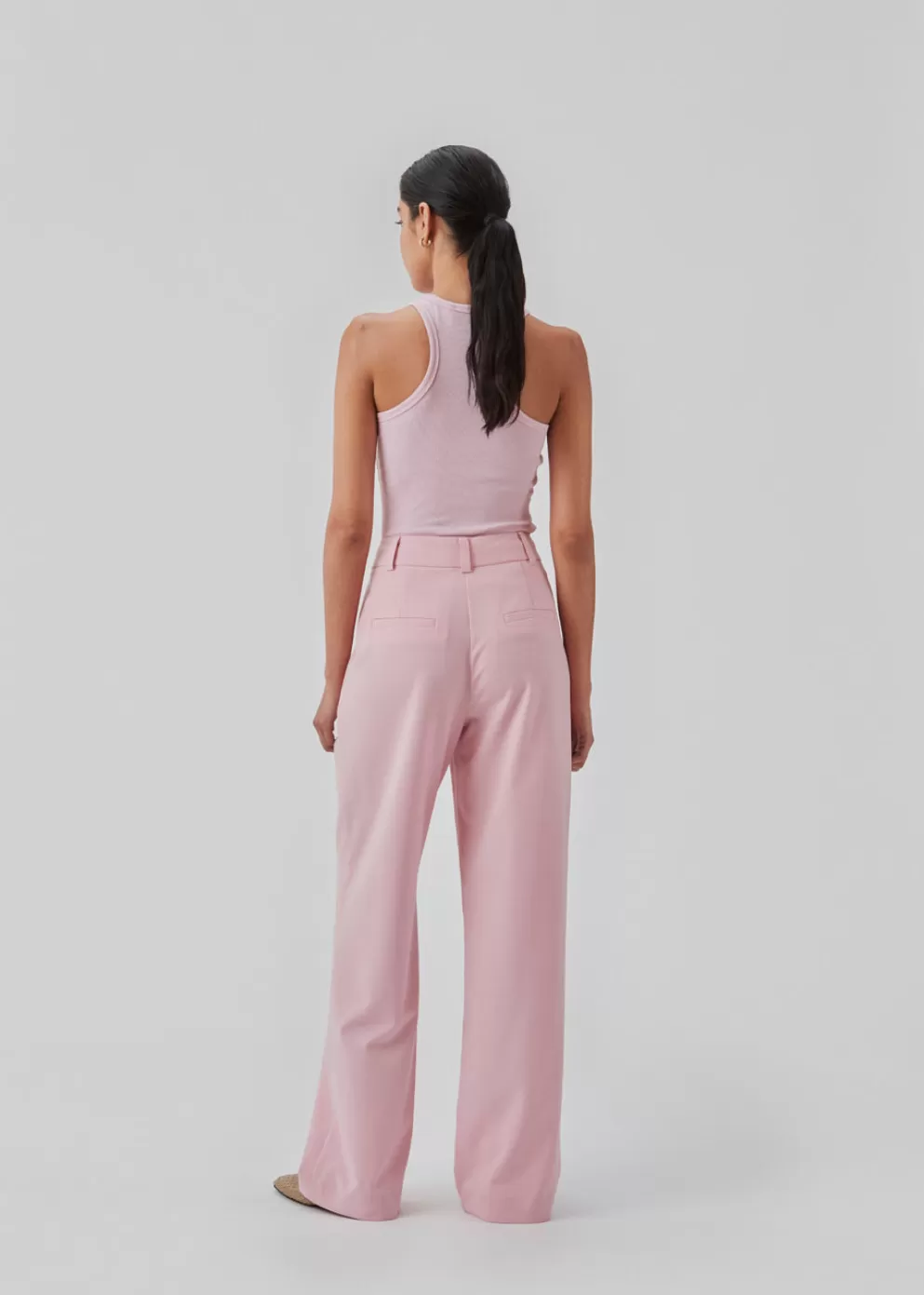 Sale Modström Ankermd Wide Pants Dusty Sorbet