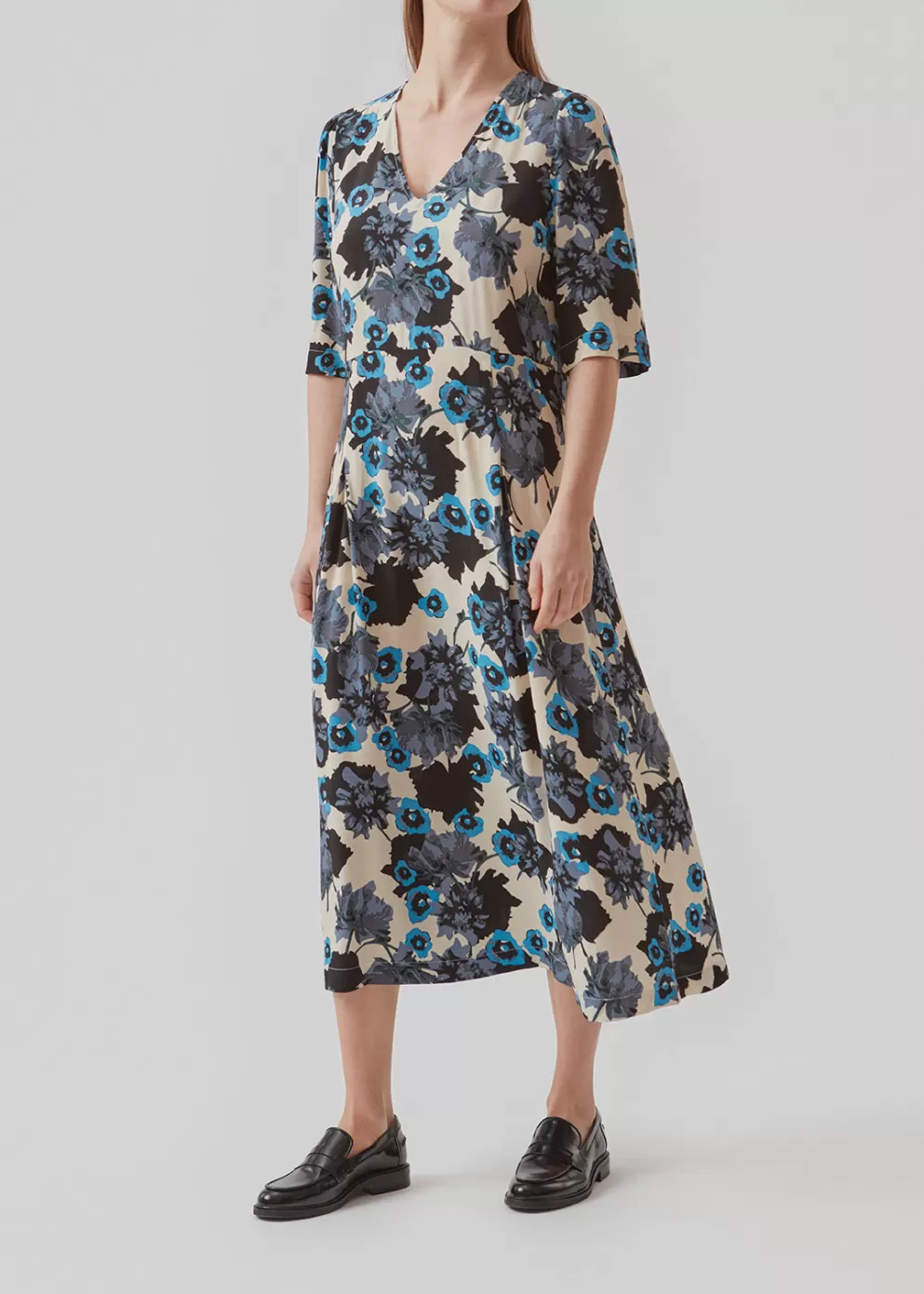 Discount Modström Annaliemd Print Dress Shadow Flower