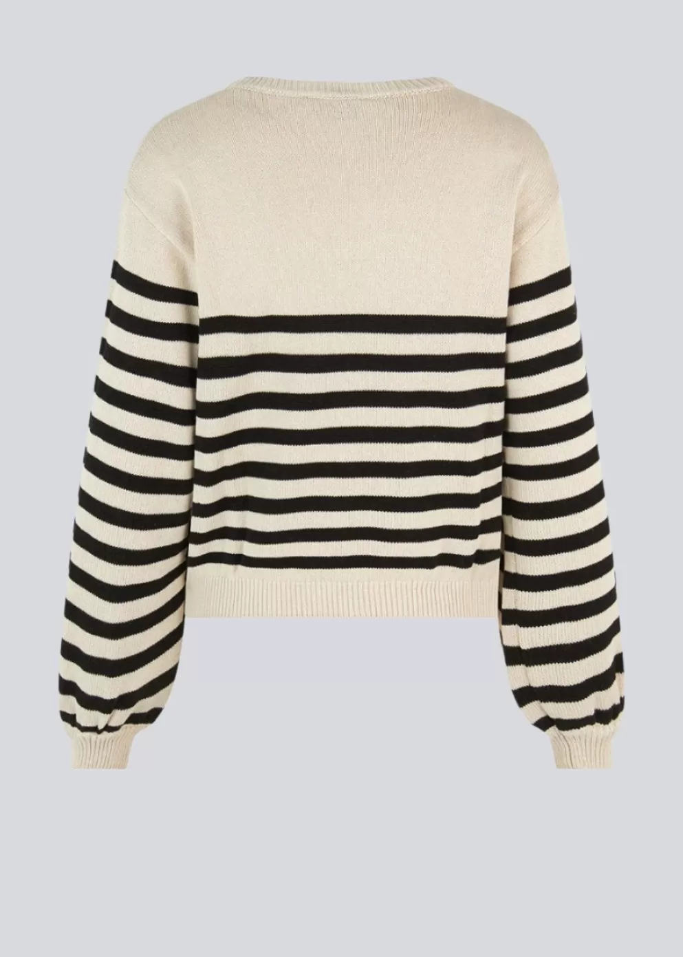 Flash Sale Modström Archiemd O-Neck Black Stripe