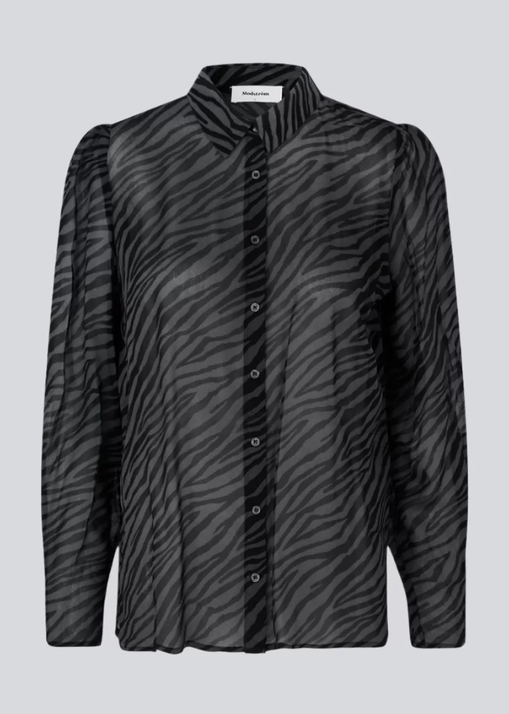 Best Modström Ariellamd Print Shirt Rainy Zebra