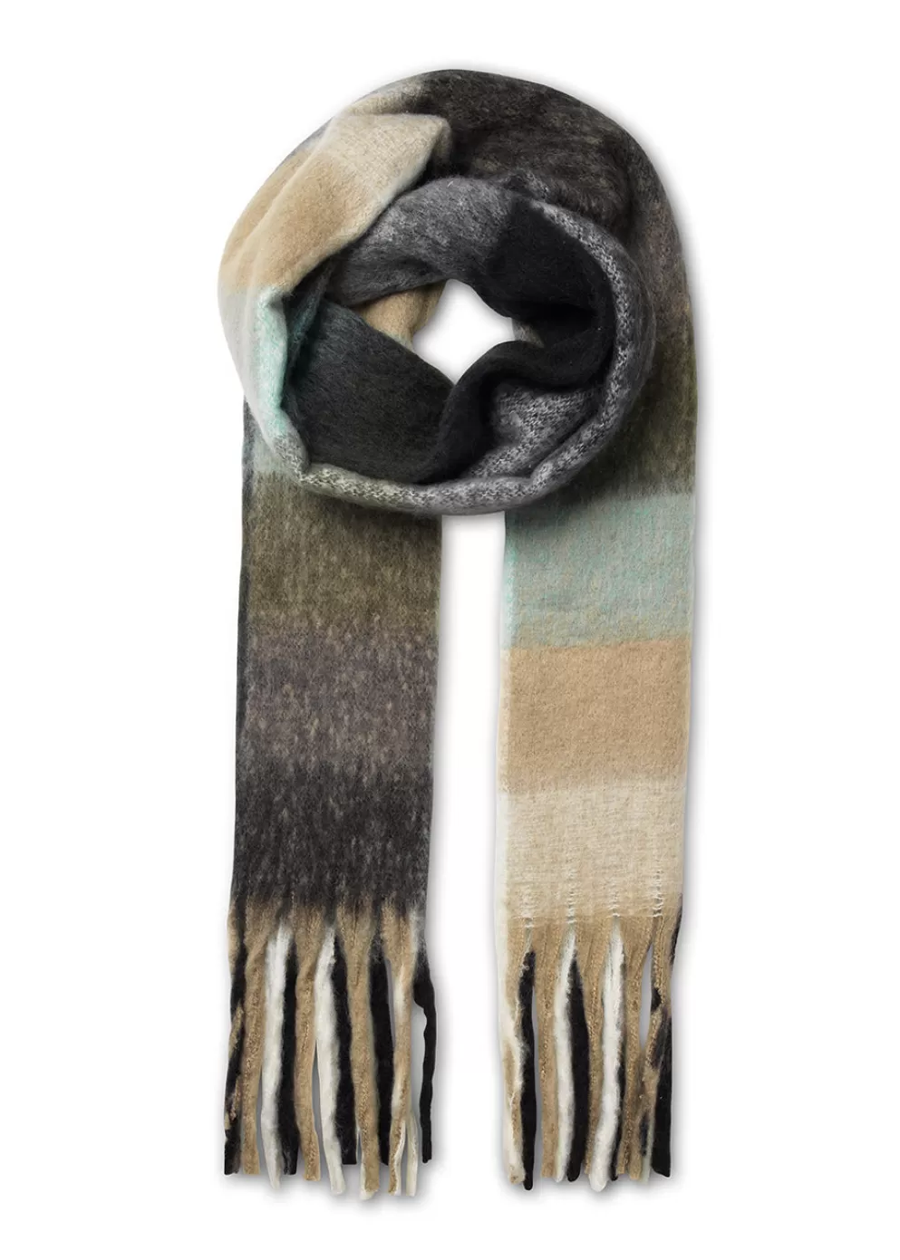 New Modström Arismd Check Scarf Meadow Check