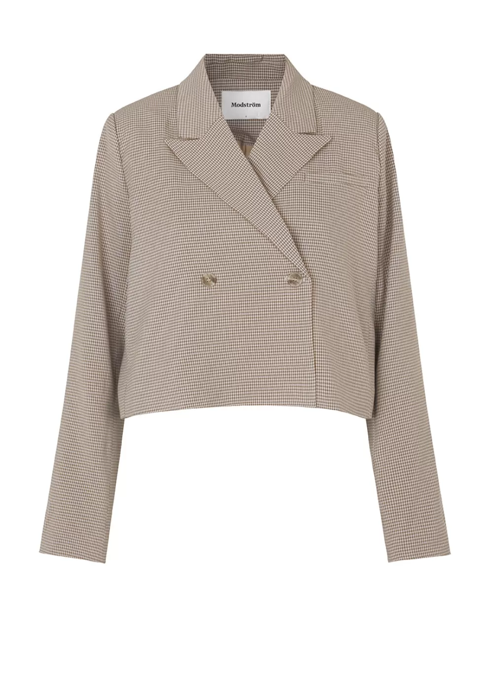 Shop Modström Atticusmd Check Blazer Incense Check