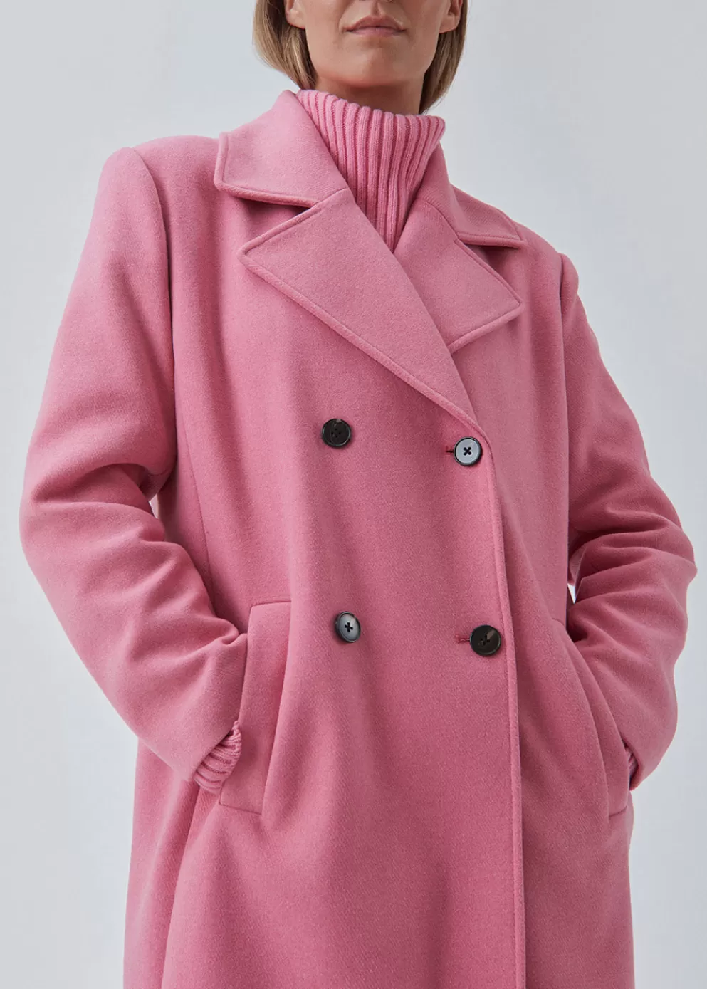 Outlet Modström Becamd Coat Cosmos Pink