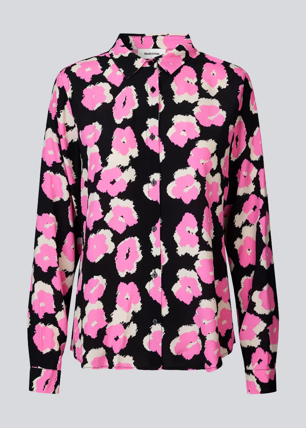 Sale Modström Bibbiemd Print Shirt Cosmos Fleur