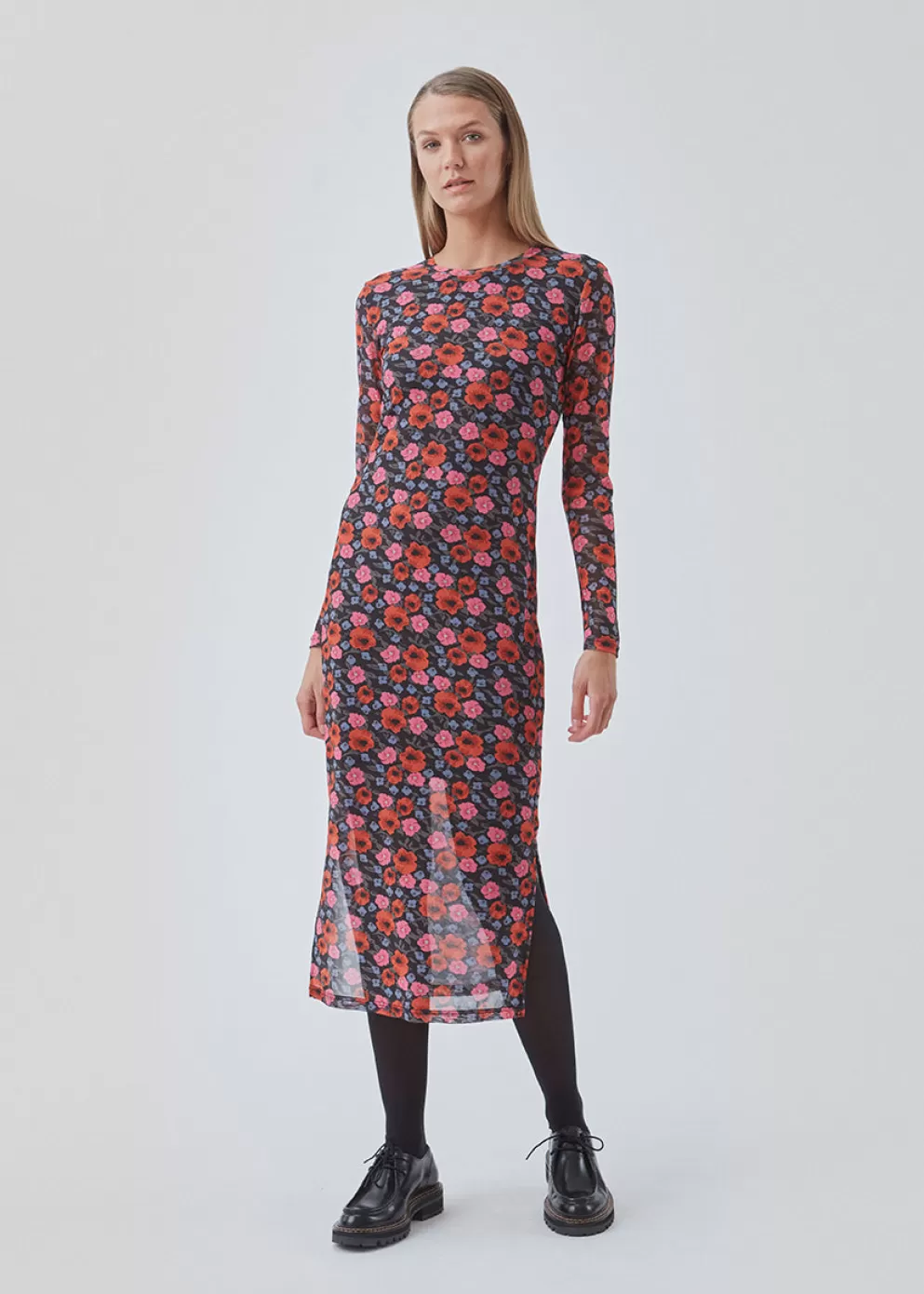 Sale Modström Binnamd Print Dress Flower Blush