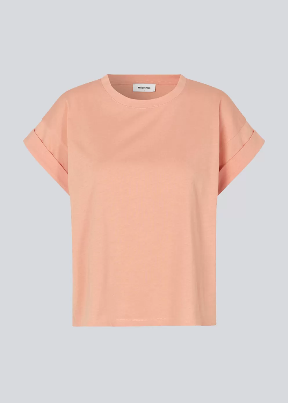 Store Modström Brazilmd Short T-Shirt Peach Nectar