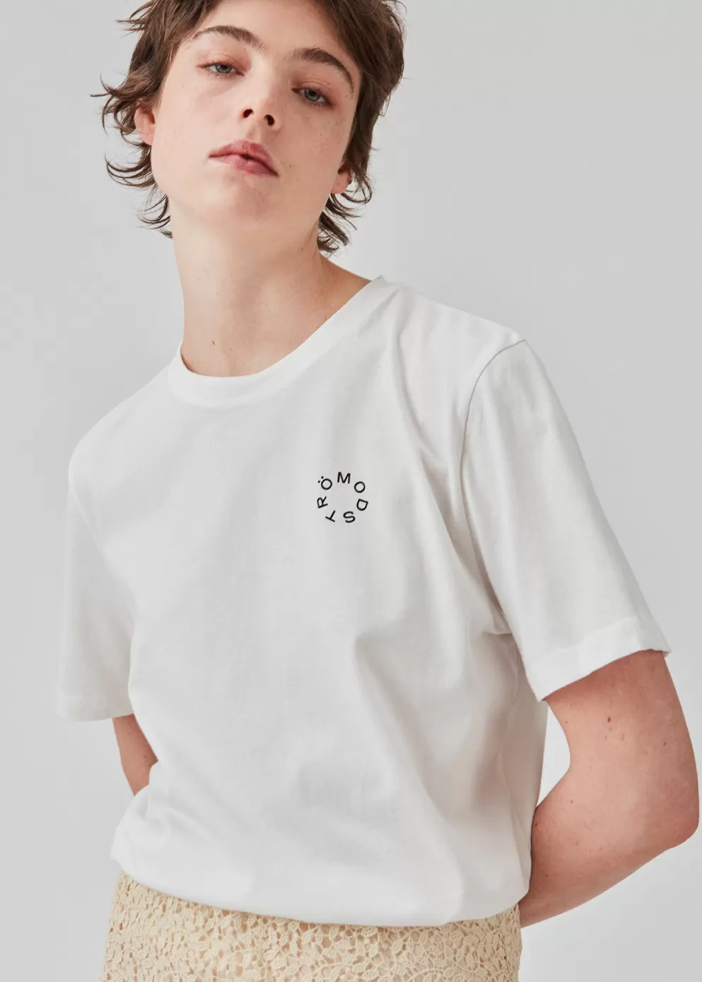 Cheap Modström Cadakmd Print T-Shirt White