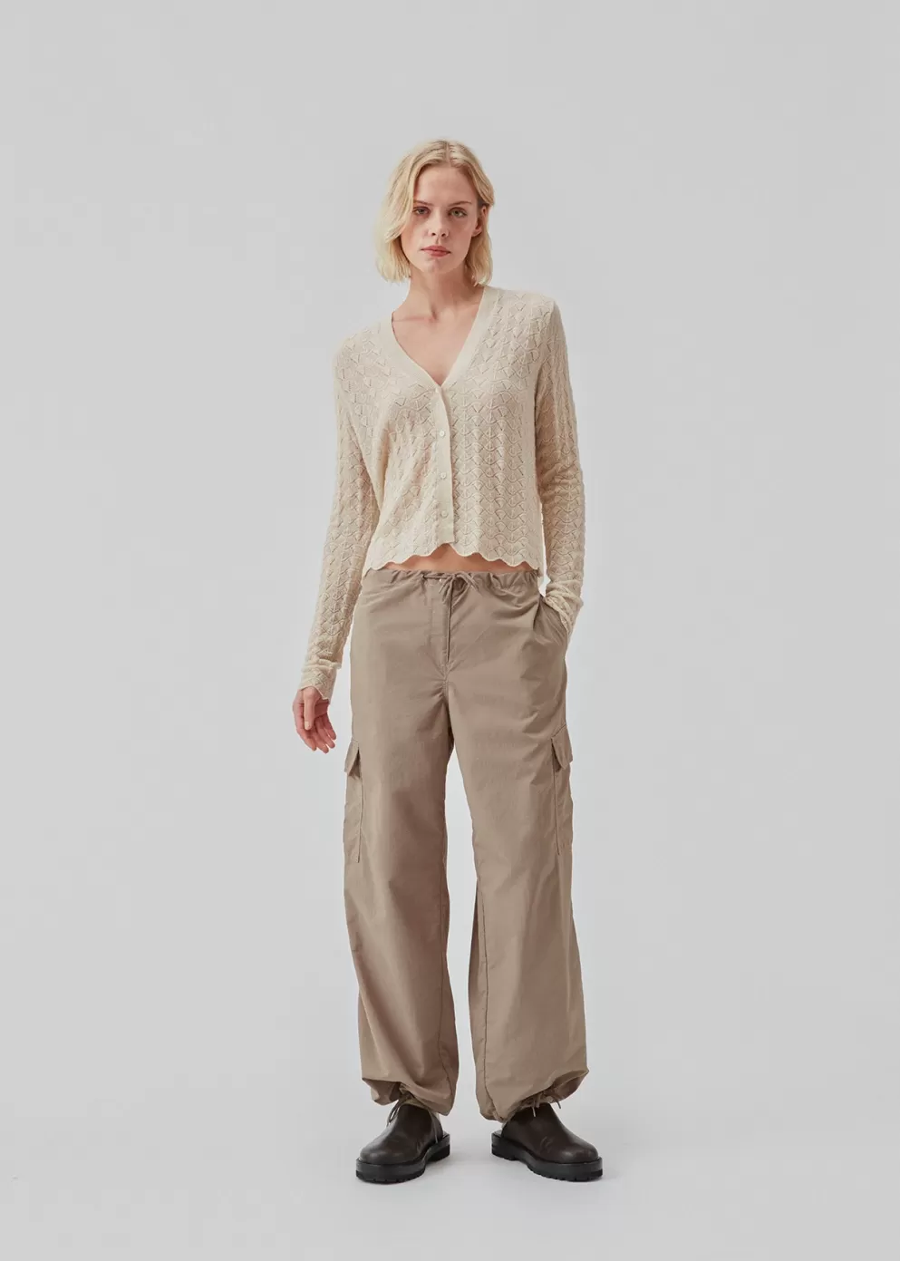 Outlet Modström Carmomd Pants Spring Stone