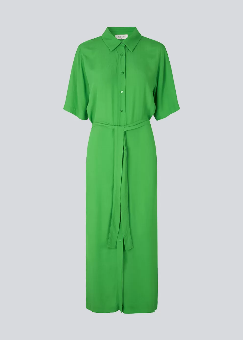 Store Modström Cashmd Long Dress Classic Green