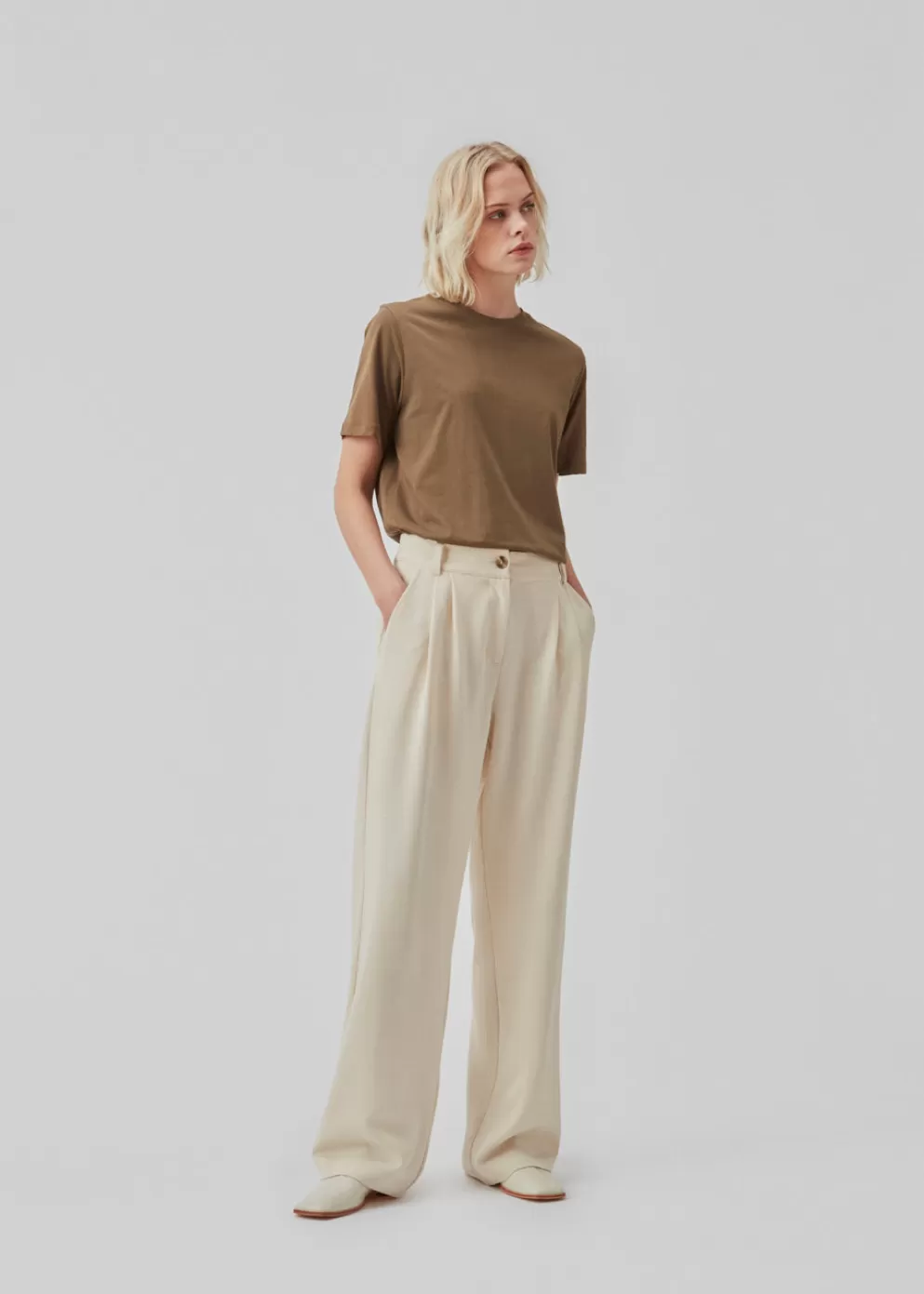 Sale Modström Cayamd Pants Summer Sand