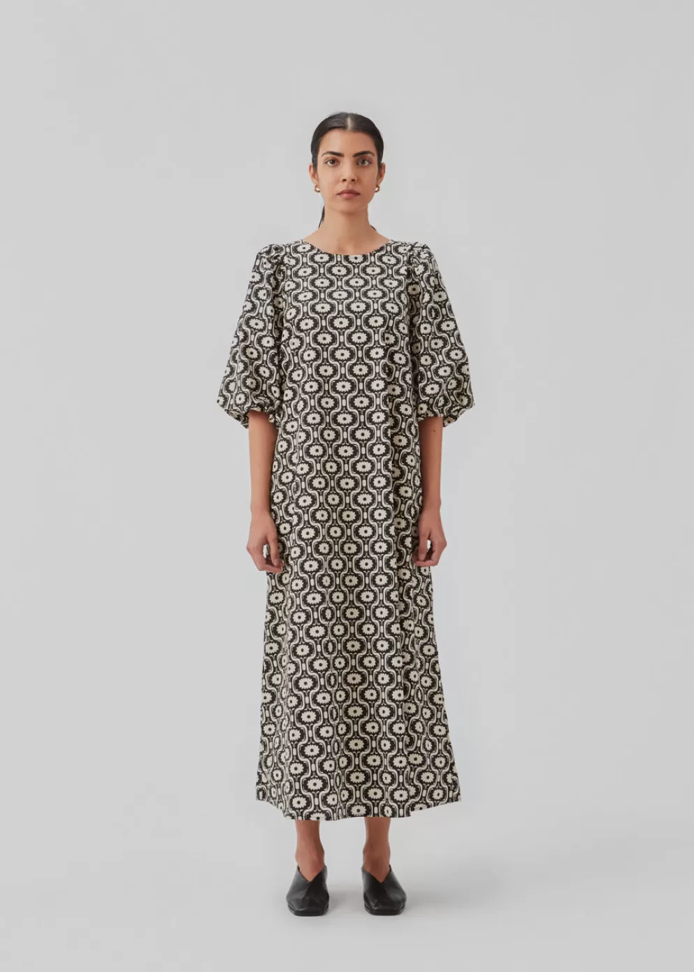 Shop Modström Coramd Print Dress Seventies Fleur