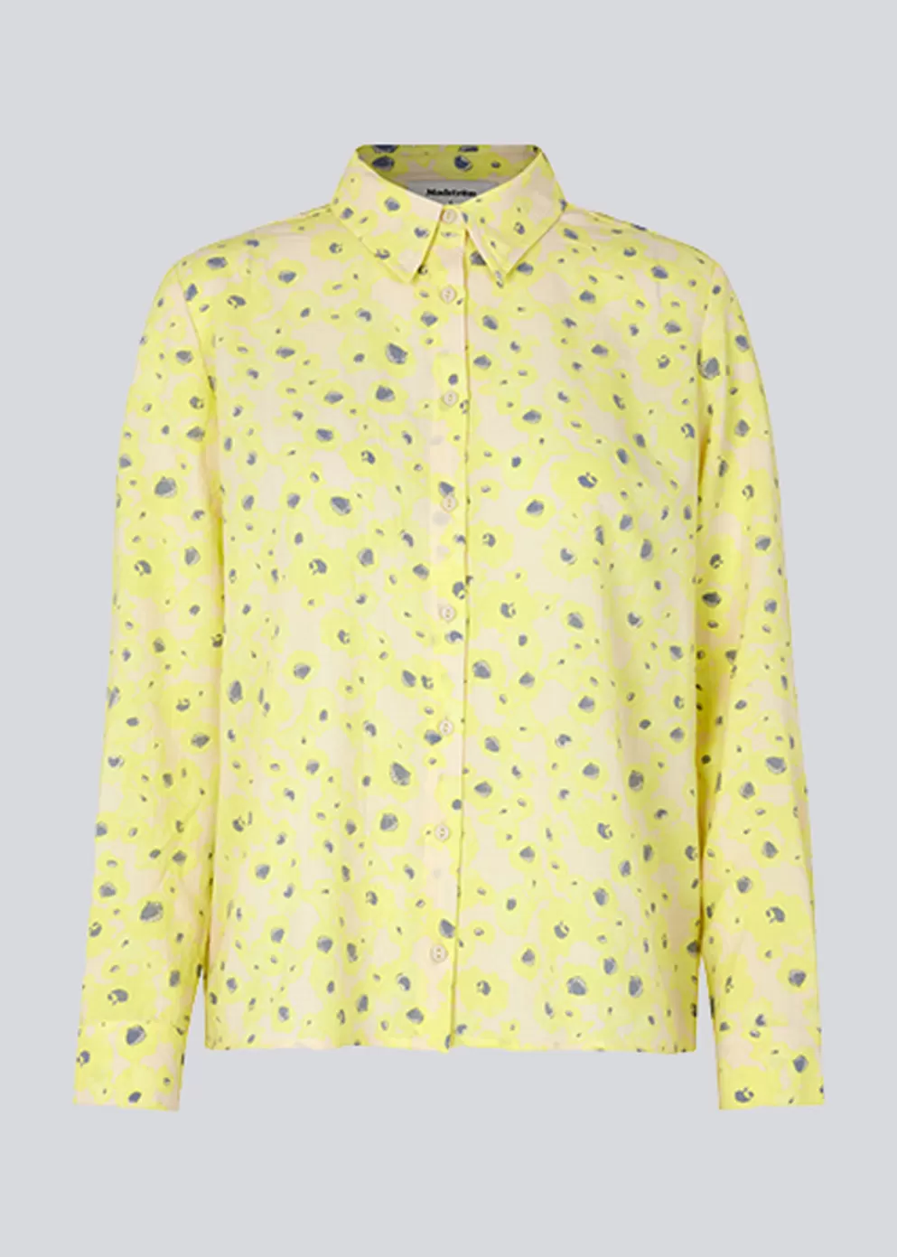 Cheap Modström Cupidmd Print Shirt Aqua Yellow Flower