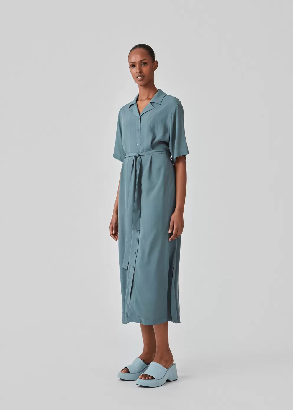 Flash Sale Modström Dafnemd Long Dress Stormy Sea