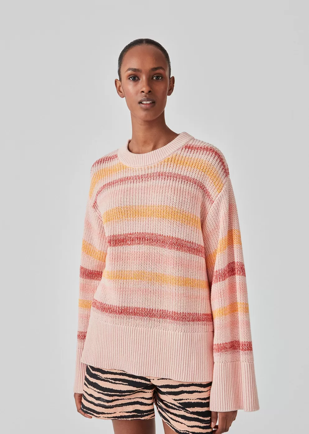 Store Modström Dannamd O-Neck Pastel Spacedye