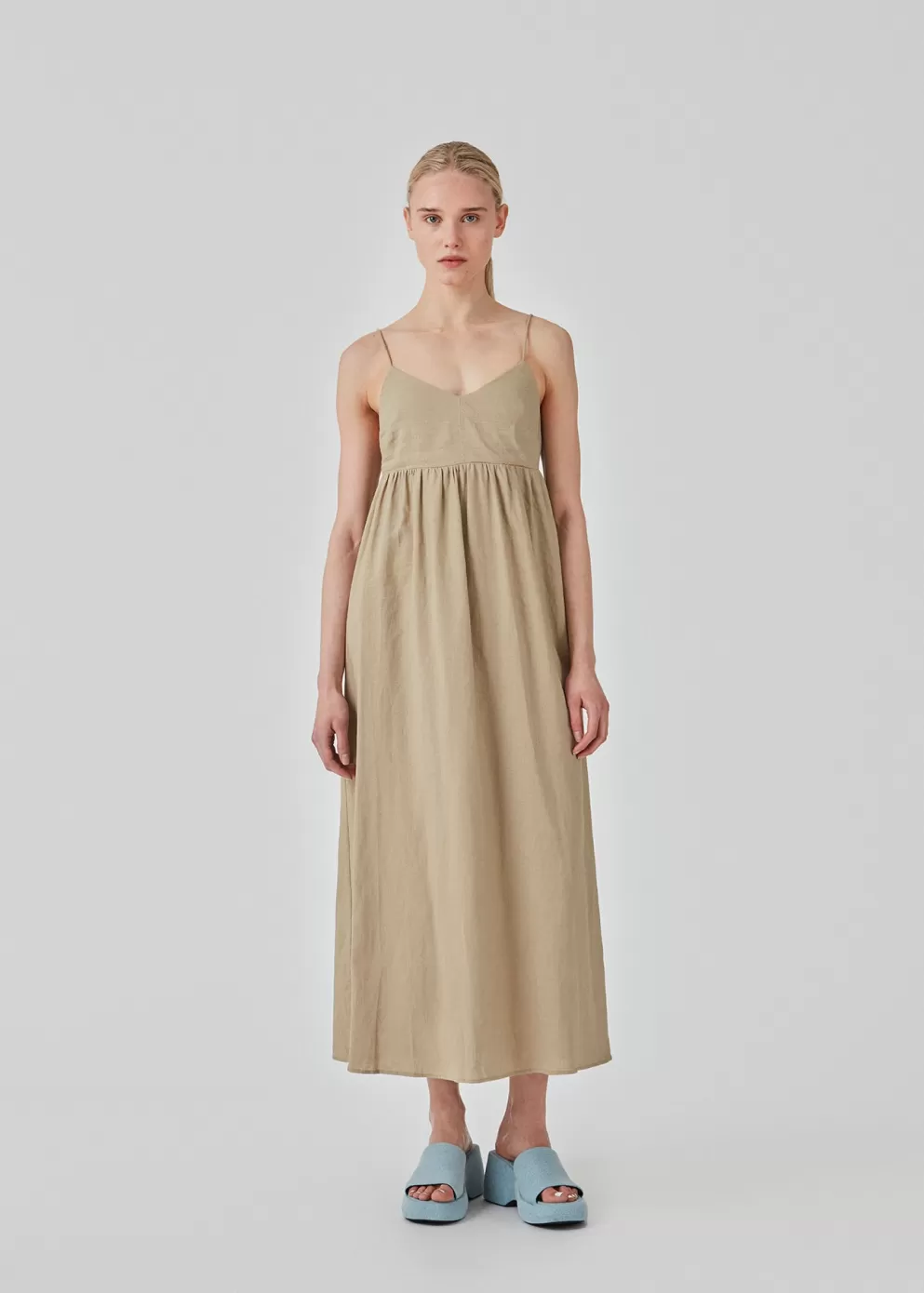 Online Modström Darrelmd Long Dress Dune