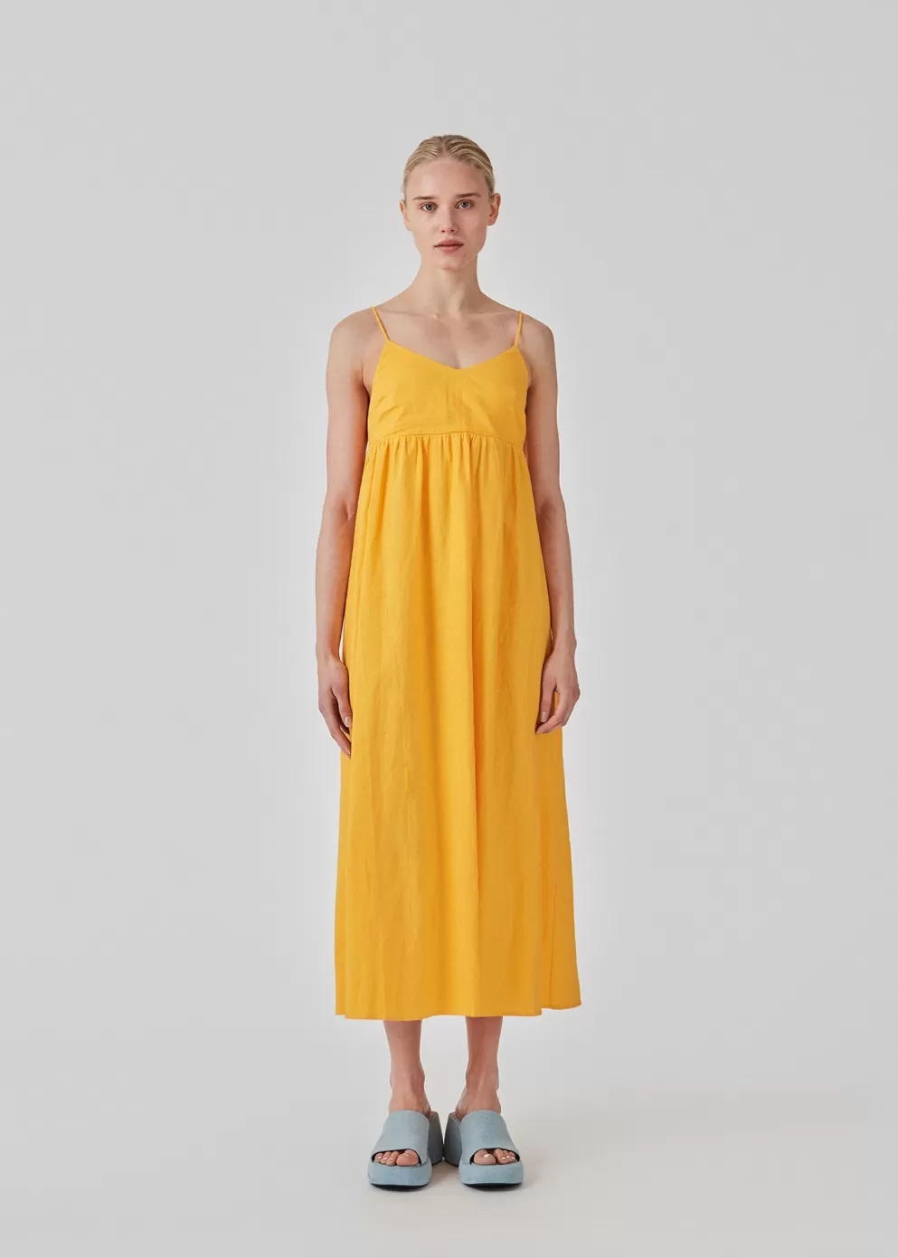 Cheap Modström Darrelmd Long Dress Gold Fusion