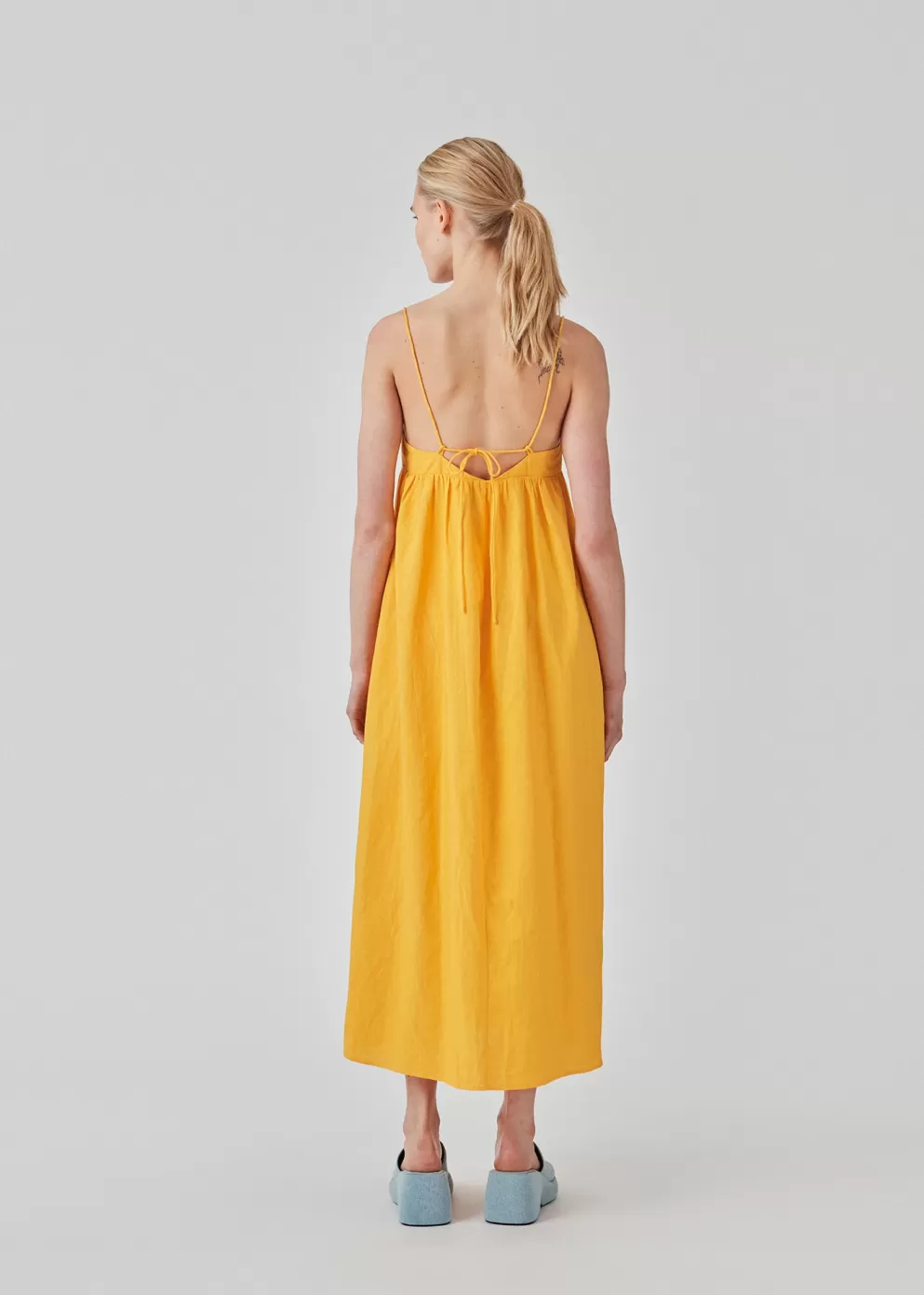 Cheap Modström Darrelmd Long Dress Gold Fusion