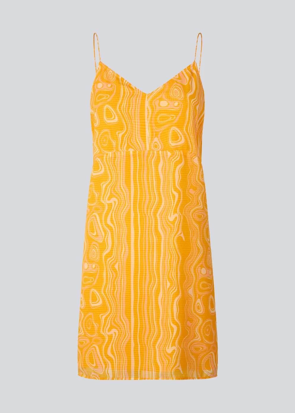 Clearance Modström Dontemd Print Strap Dress Peachy Swirl