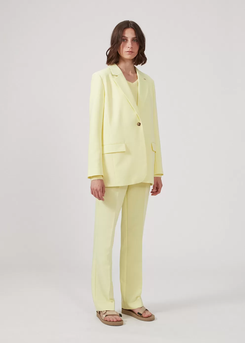 Best Sale Modström Gale Blazer Yellow Pear