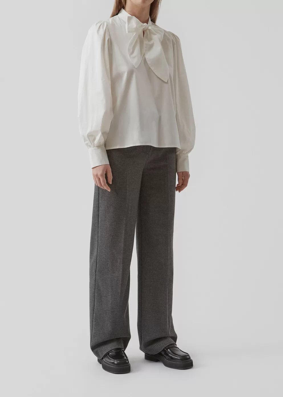 Fashion Modström Gale Check Pants Cox Grey Check