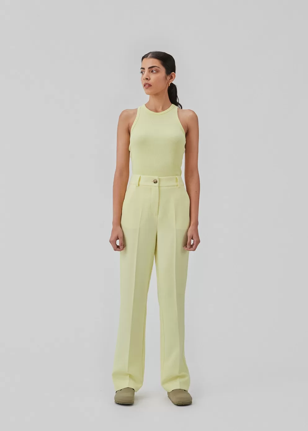 Hot Modström Gale Pants Yellow Pear