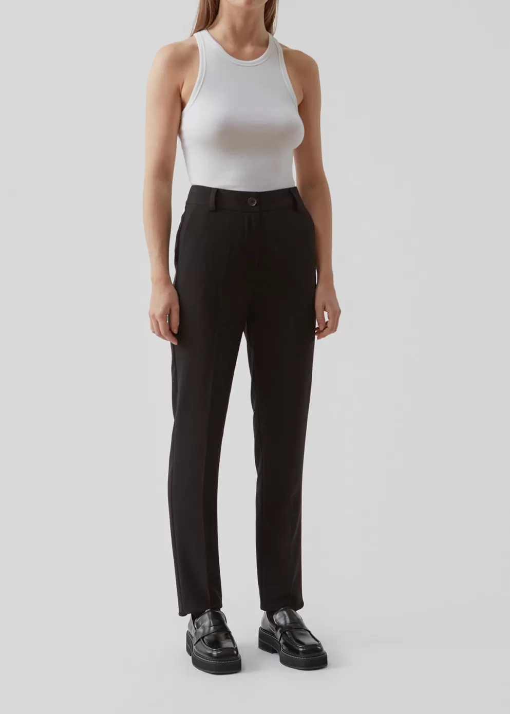 Flash Sale Modström Gale Straight Pants Black