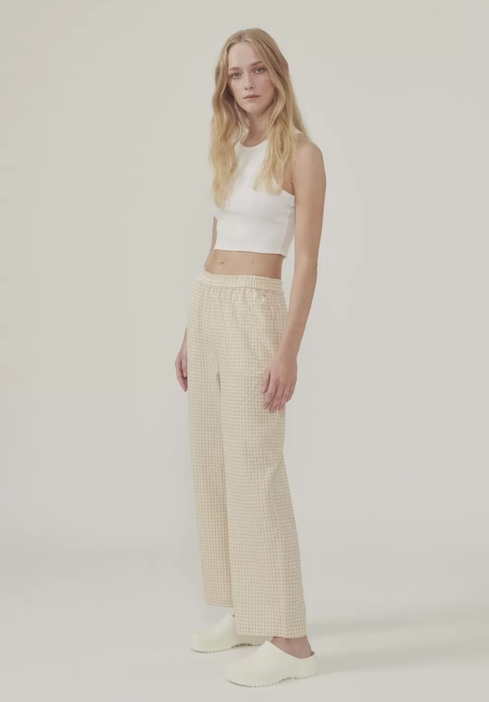 Best Sale Modström Igormd Crop Top Off White