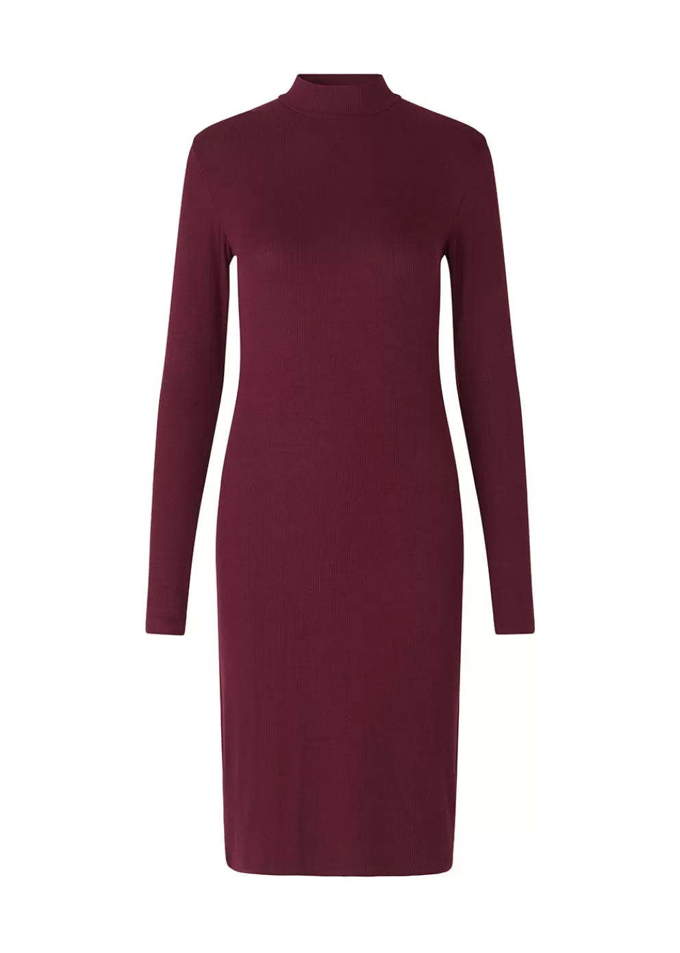 Sale Modström Krown Ls T-Neck Dress Currant