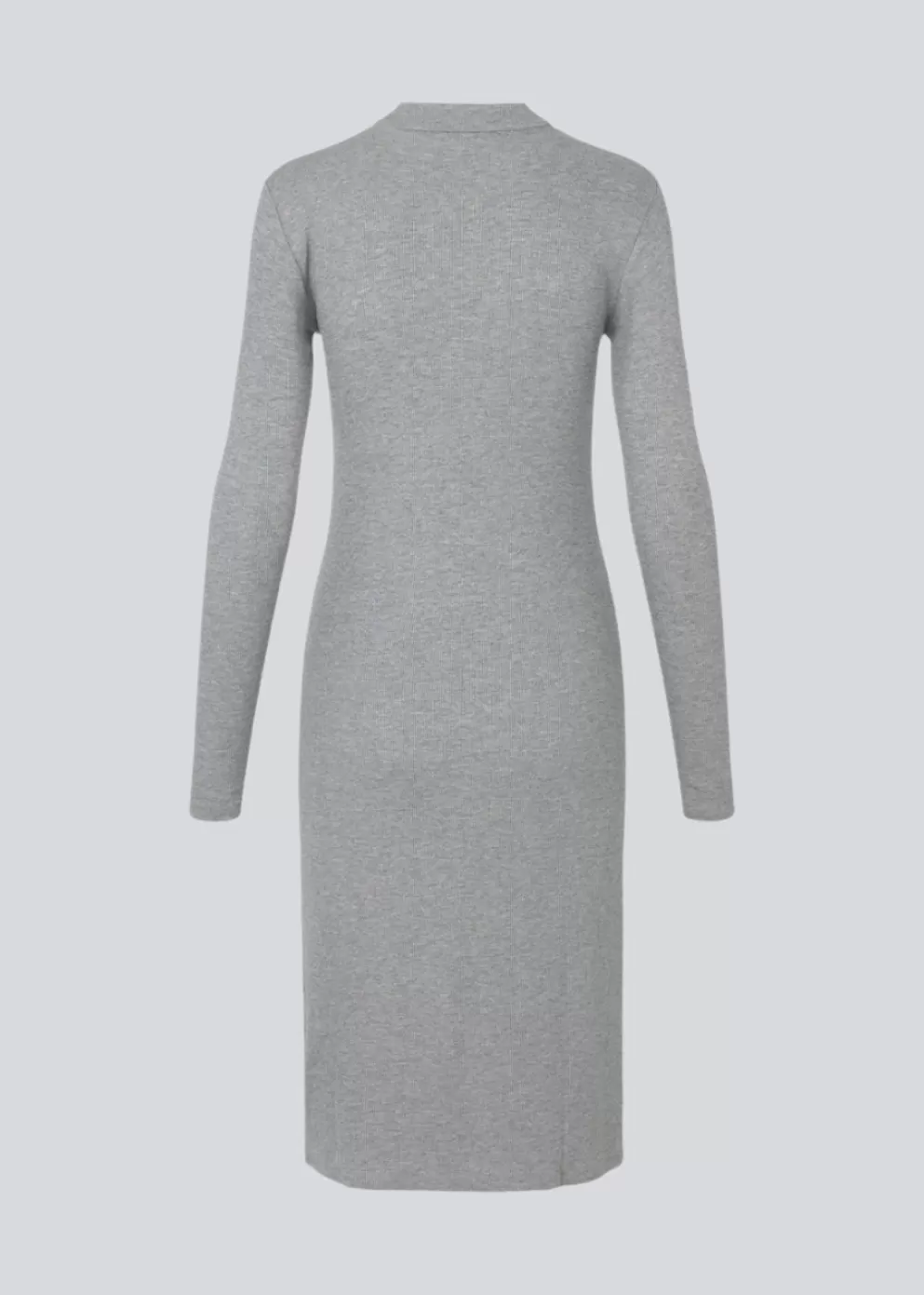 Cheap Modström Krown Ls T-Neck Dress Grey Melange