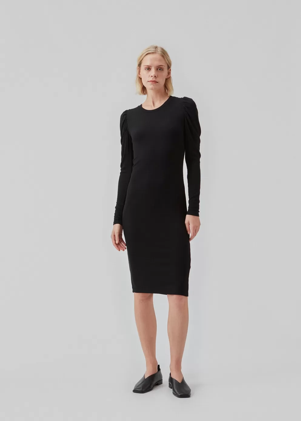 Online Modström Krownmd Puff Dress Black