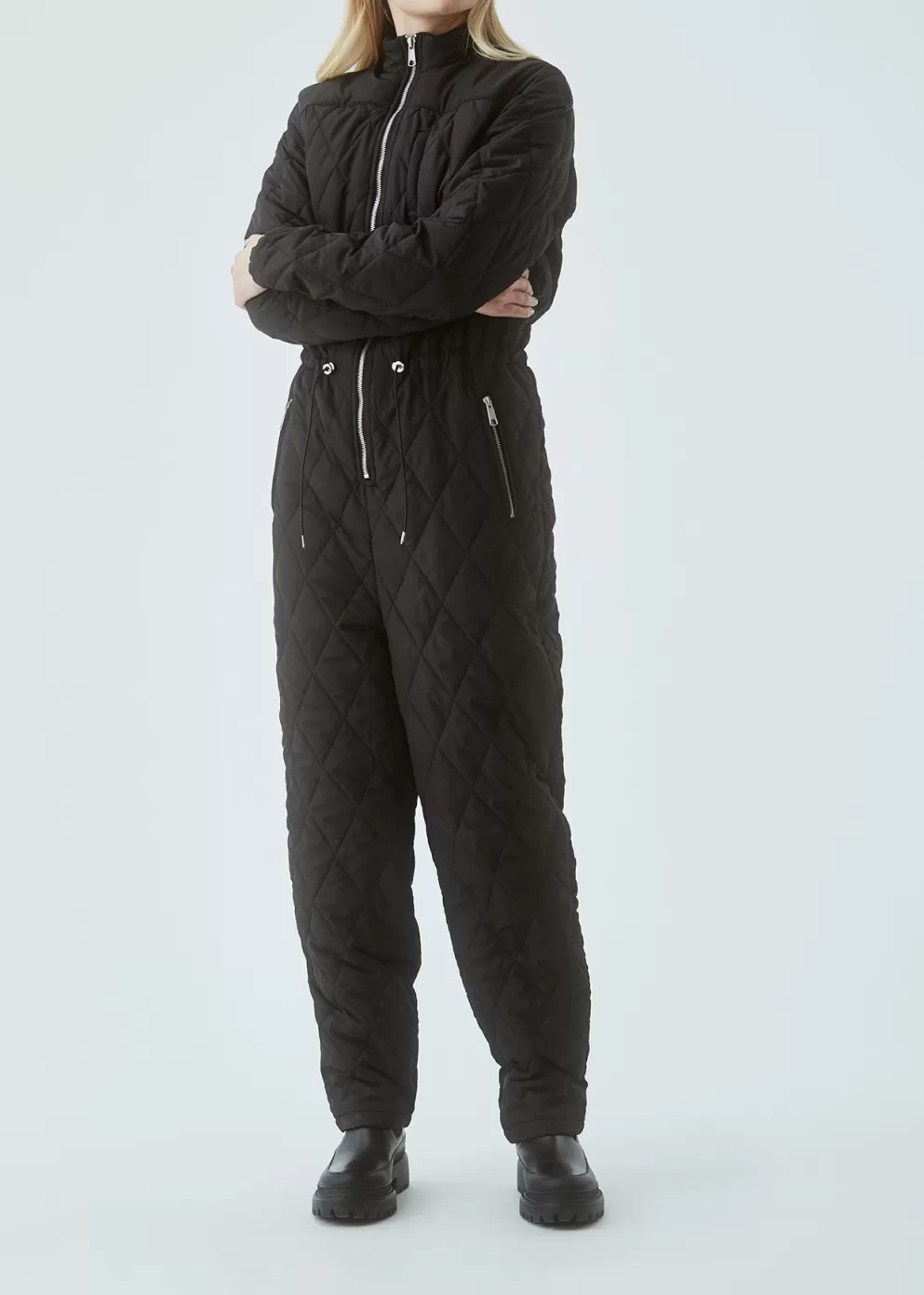 Online Modström Krystal Padded Jumpsuit Black