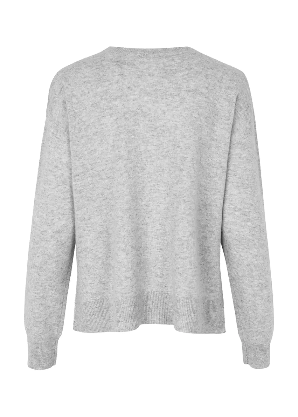 Store Modström Noris O-Neck Grey Melange