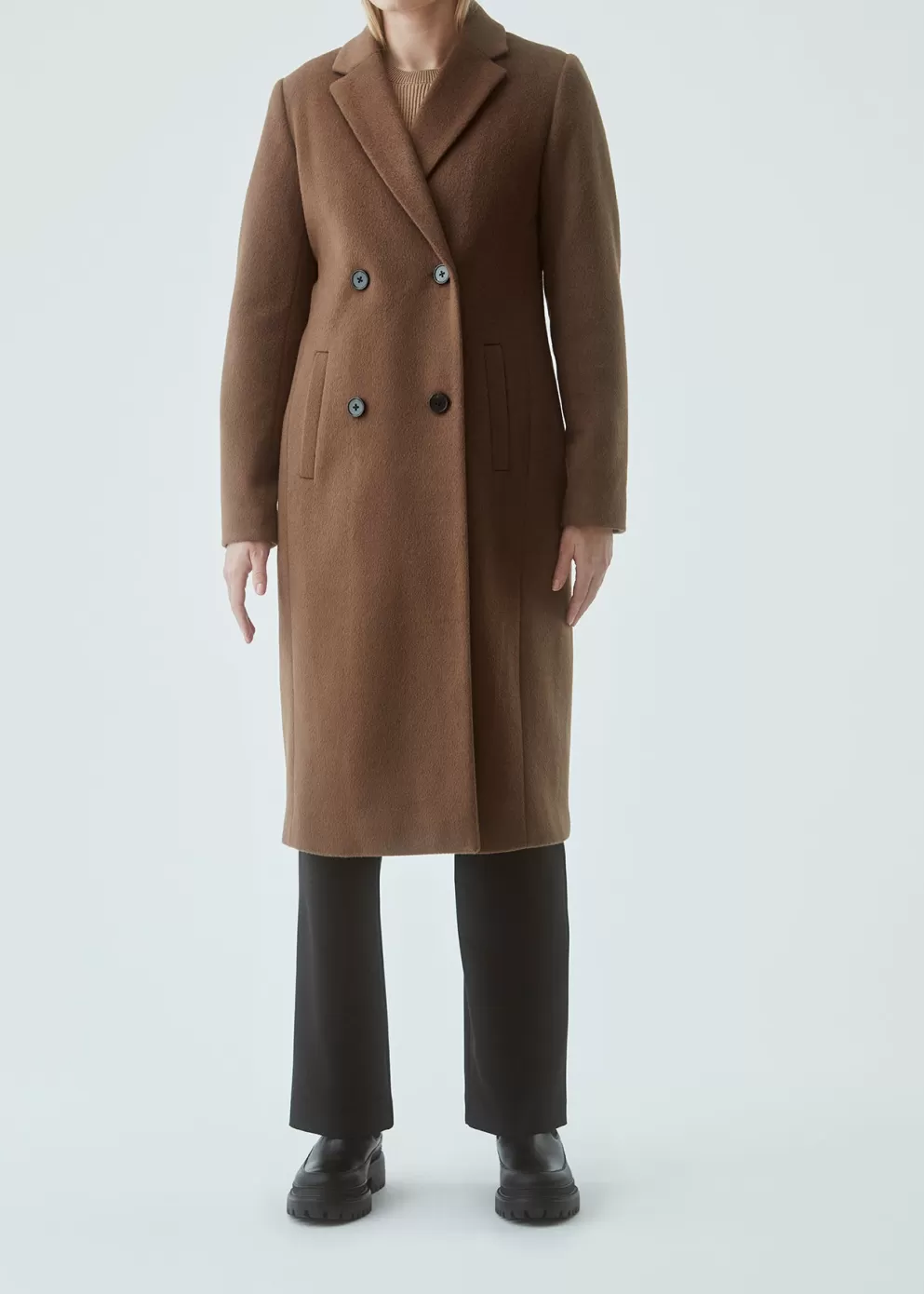 Online Modström Odelia Long Coat Sienna