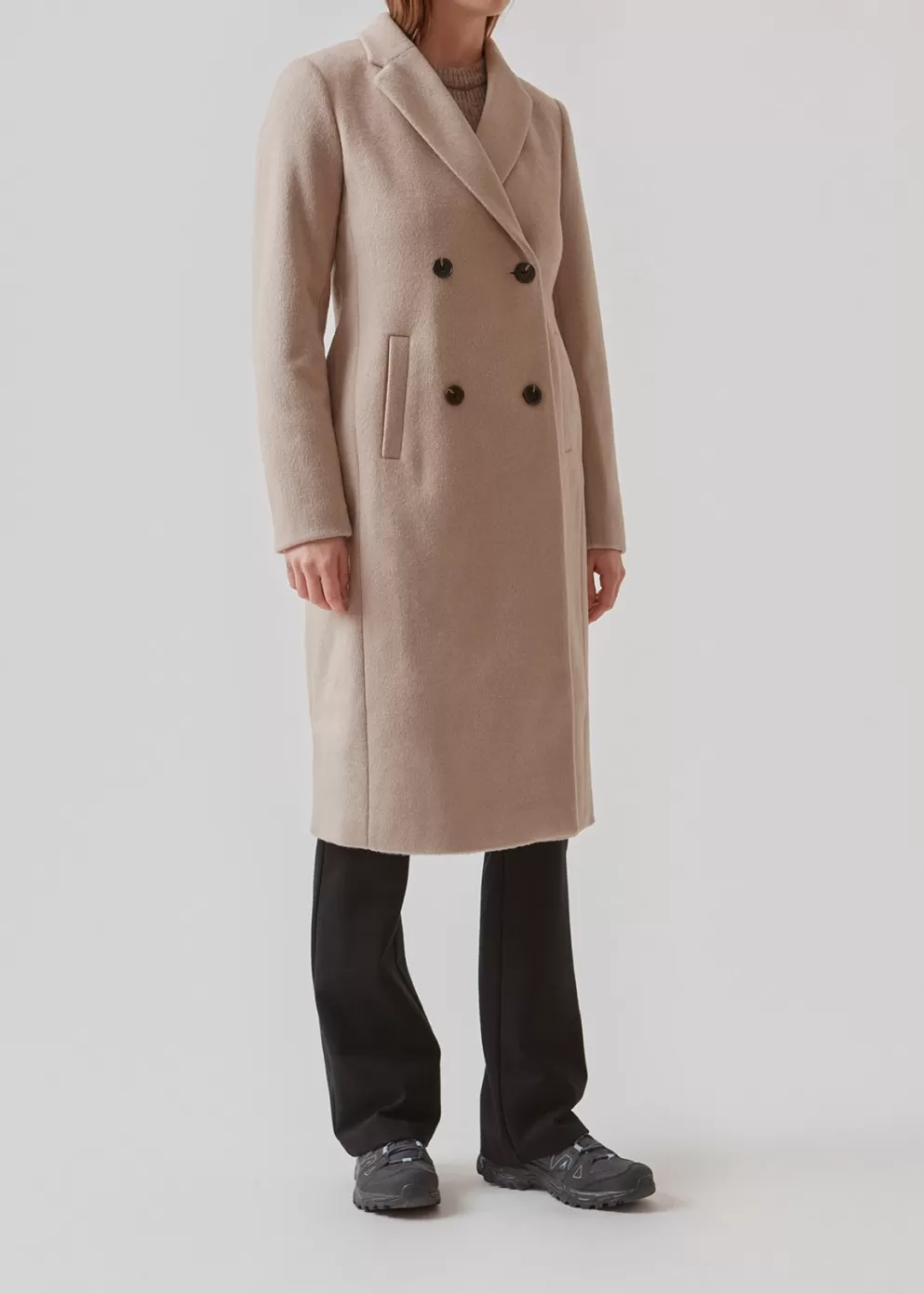 Cheap Modström Odelia Long Coat Atmosphere