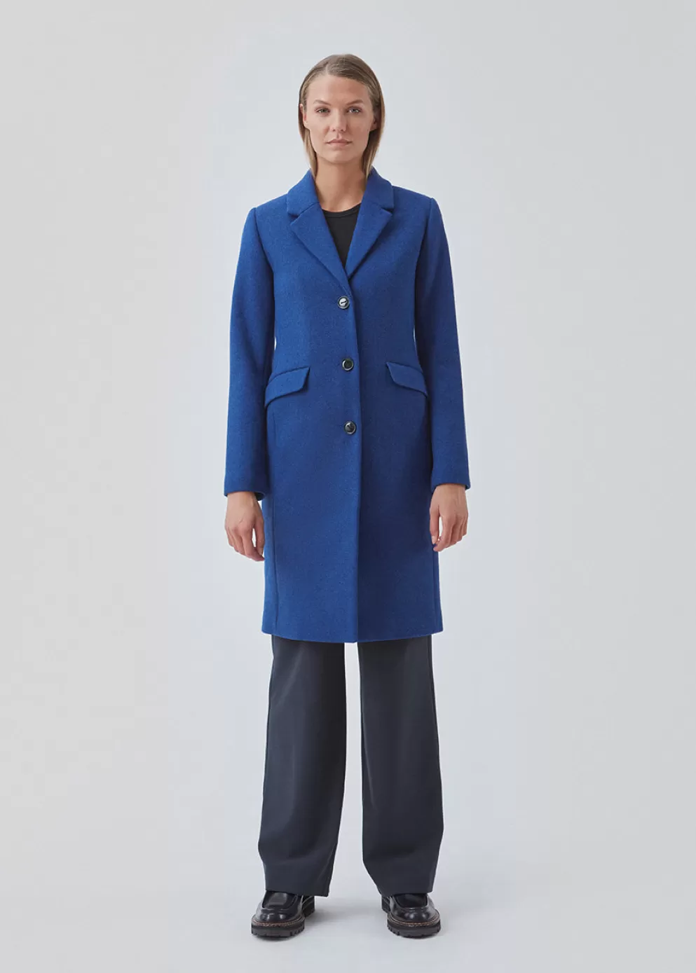 Discount Modström Pamela Coat Electric Blue