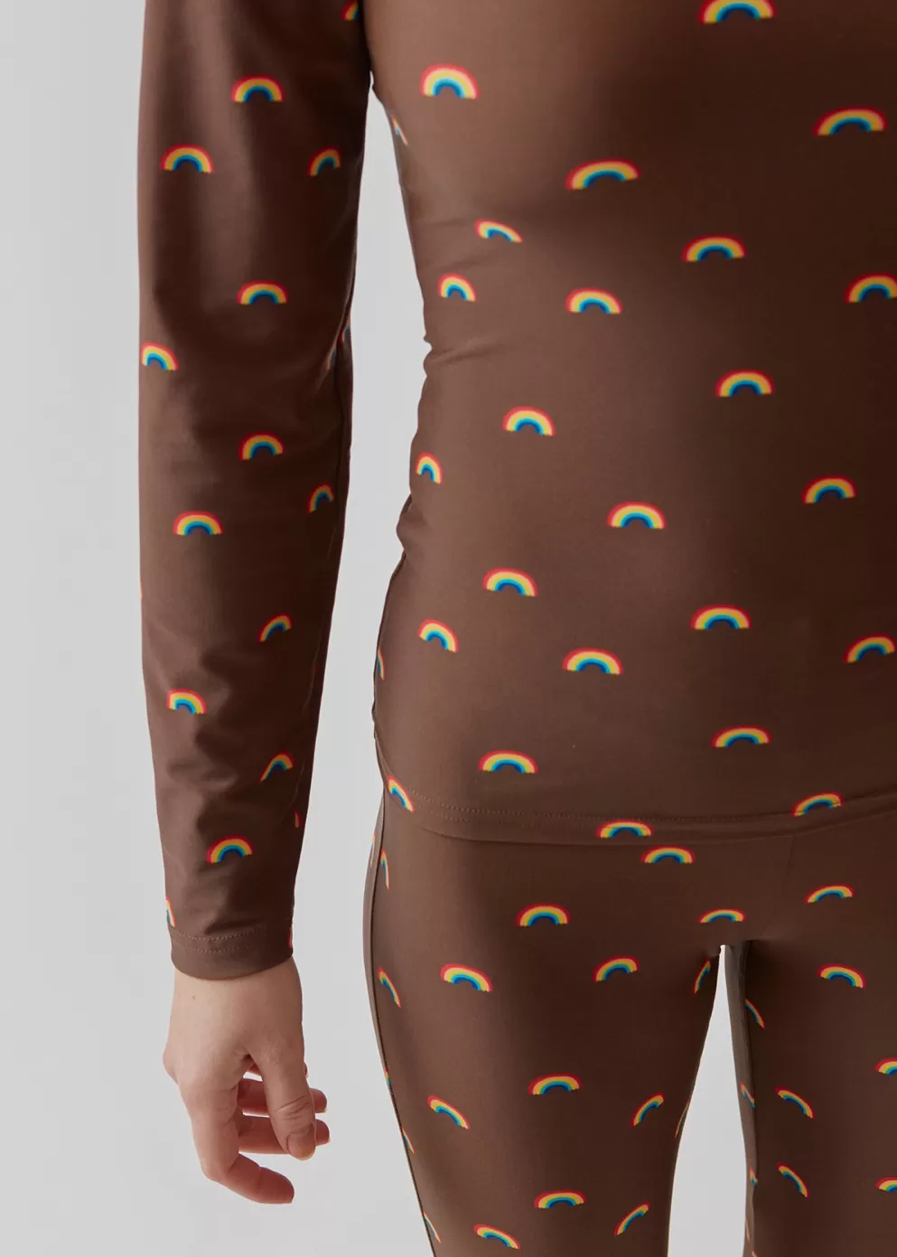 Cheap Modström Pernillemd Print Tights Rainbow