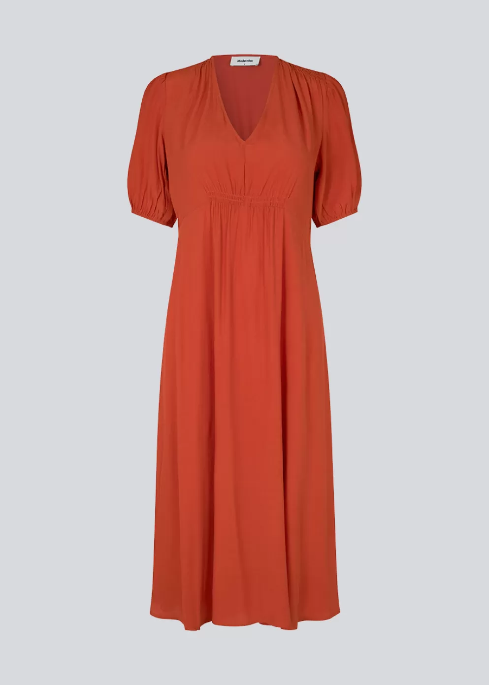 Outlet Modström Ravenmd Long Dress Burnt Rose