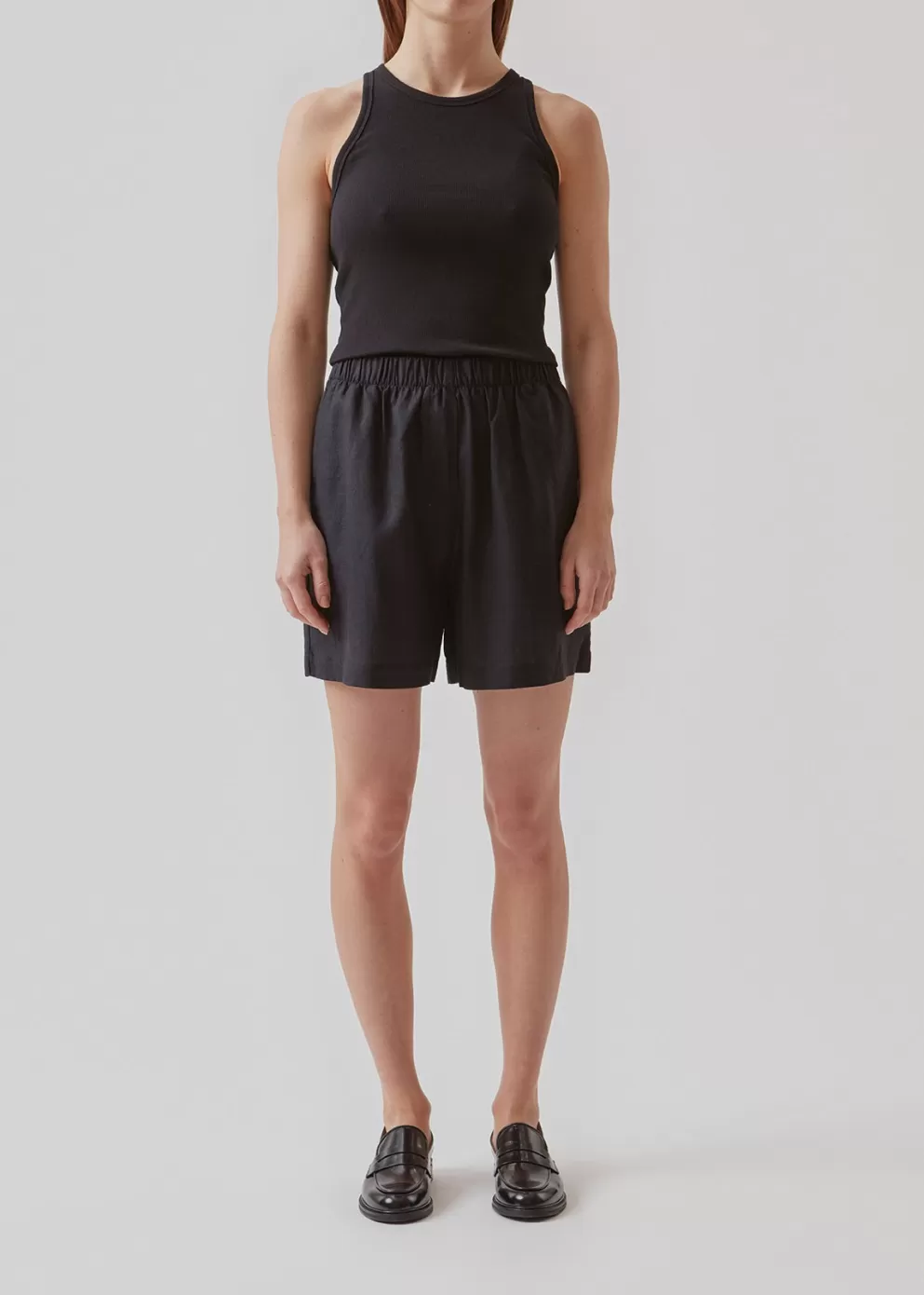 Shop Modström Rayamd Shorts Black