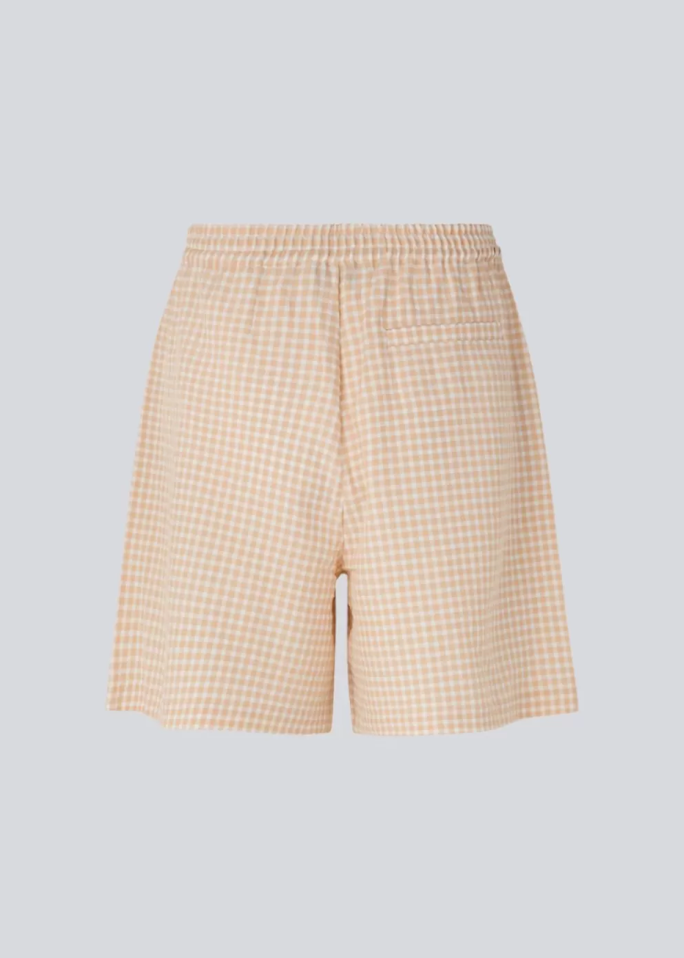 Best Sale Modström Rimmemd Shorts Beige Check