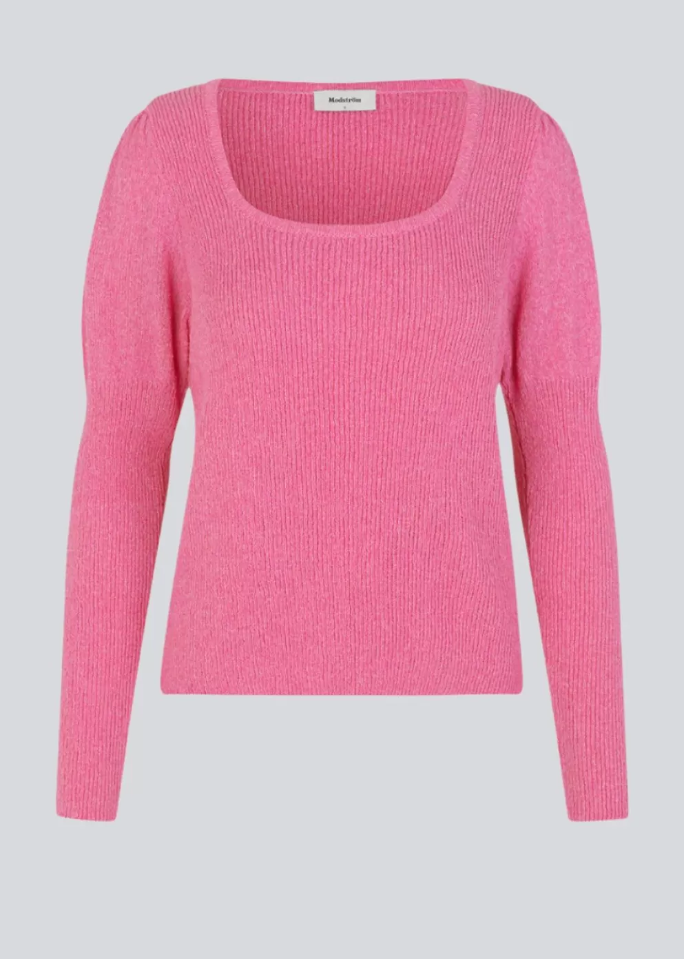 Store Modström Ruthmd O-Neck Taffy Pink