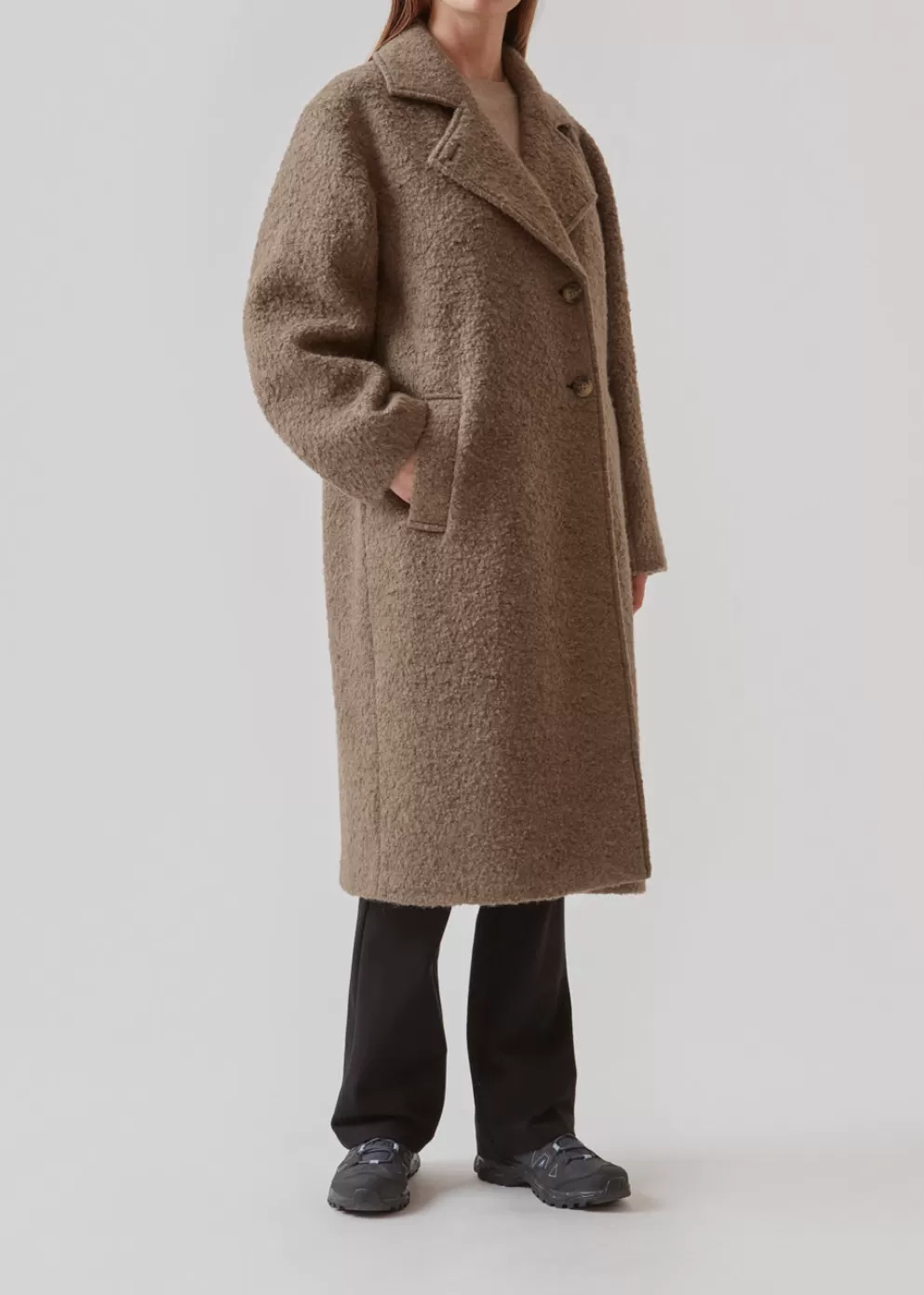 Cheap Modström Salliemd Coat Espresso Melange