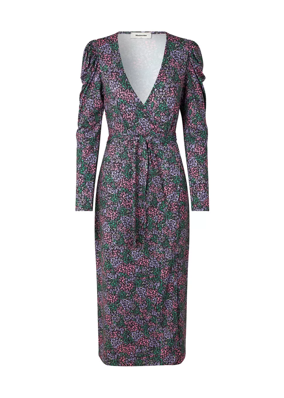 Clearance Modström Tillomd Print Wrap Dress Poetry Flower