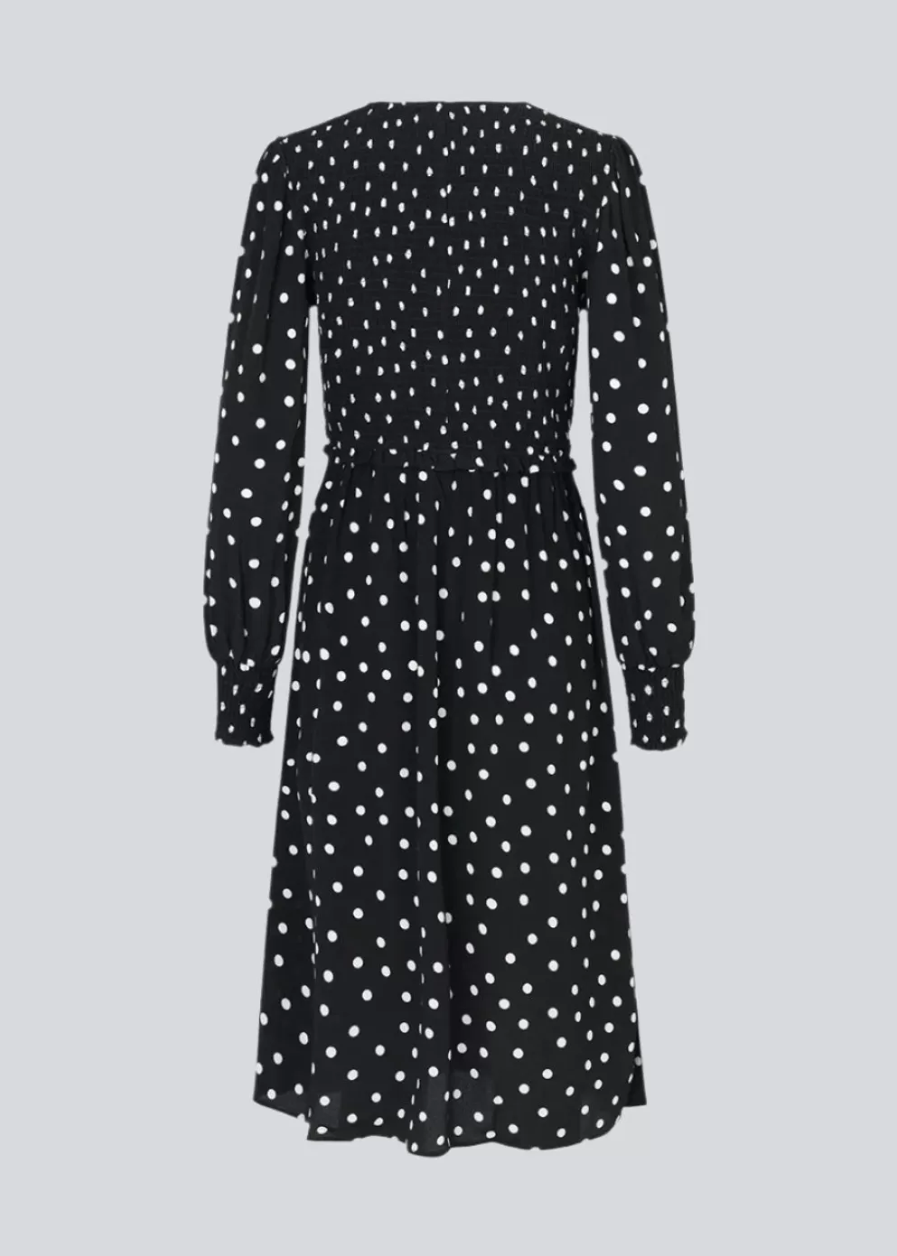 Hot Modström Tomme Print Dress Bold Dot Black